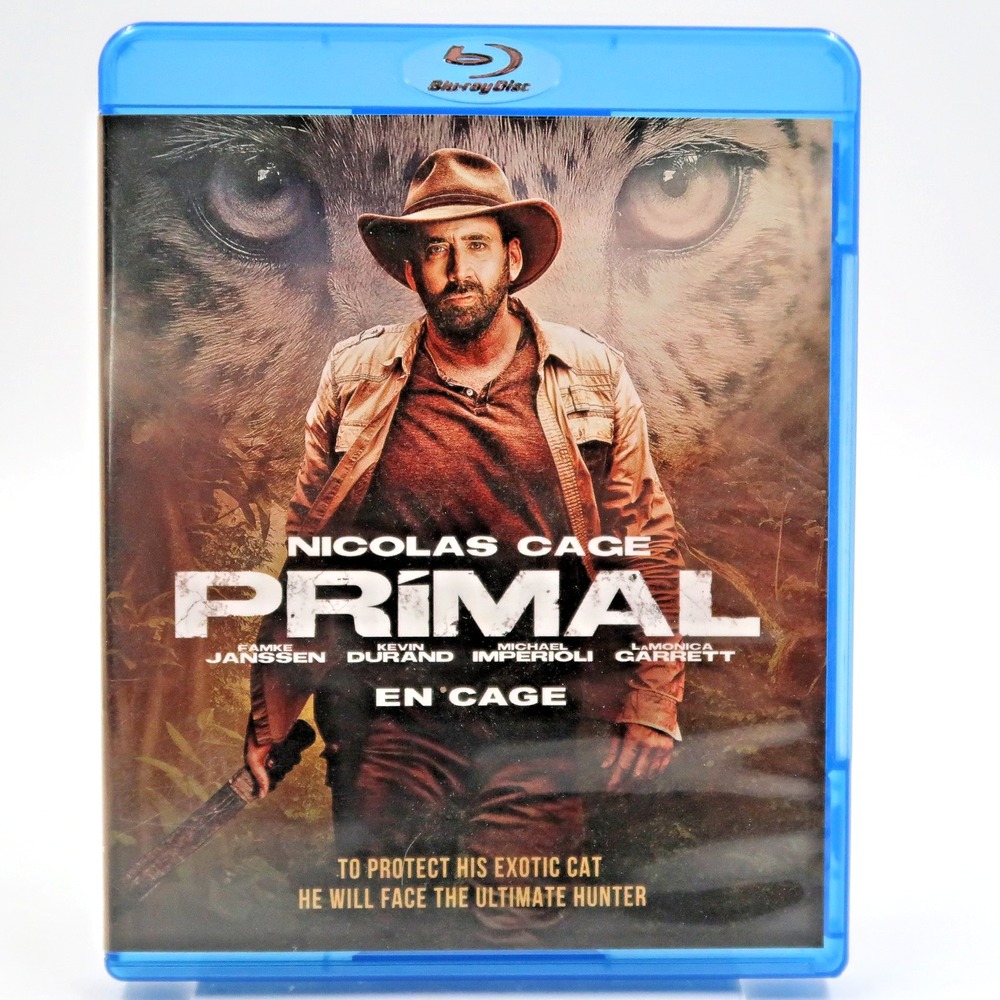 Primal (Blu-ray/Digital, 2019) Nicolas Cage